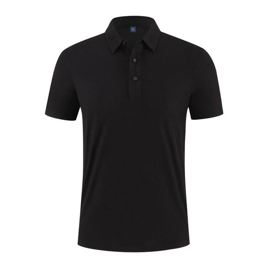 Custom Logo Black Polo Team Shirts - Comfortable and Durable for Restaurants, Pizza Shops, and Work Teams - Brand Workwear