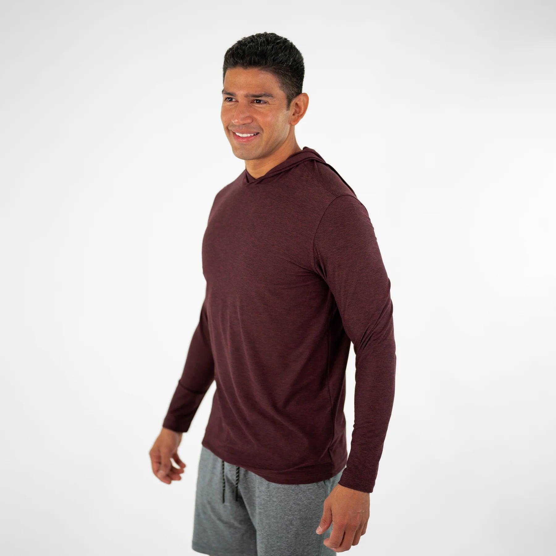 Tech Hoodie - 4-Way Stretch, Antimicrobial, Moisture-Wicking, Tag-less Comfort - Brand Workwear