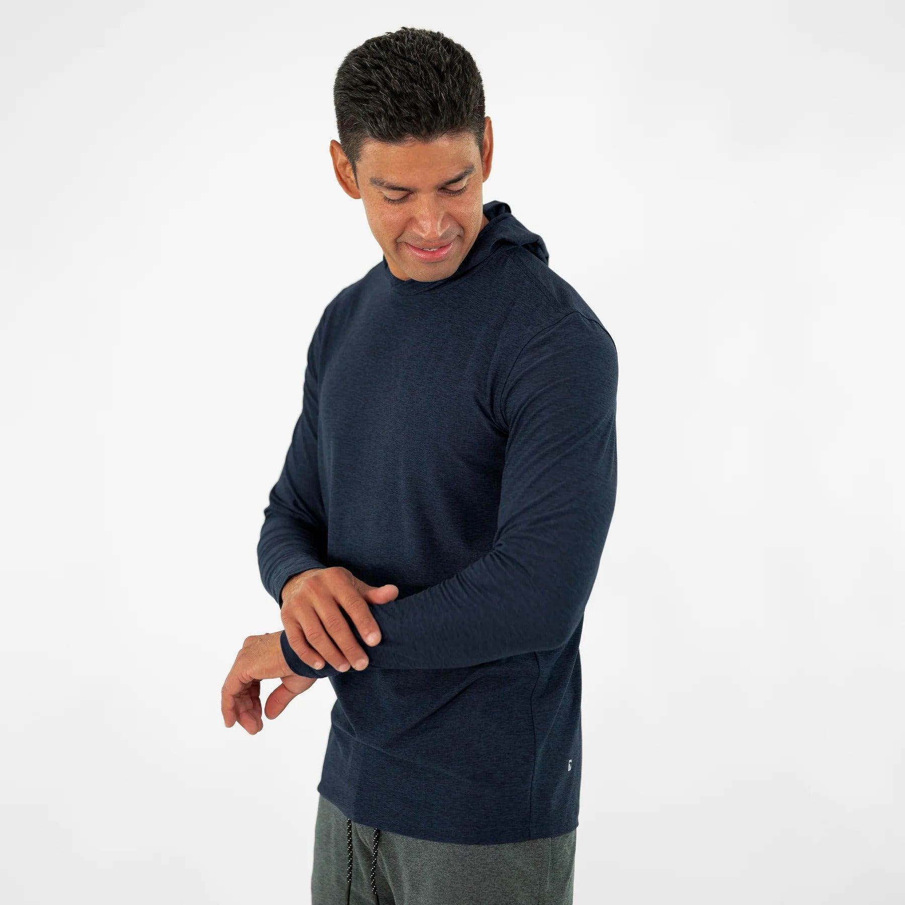 Tech Hoodie - 4-Way Stretch, Antimicrobial, Moisture-Wicking, Tag-less Comfort - Brand Workwear