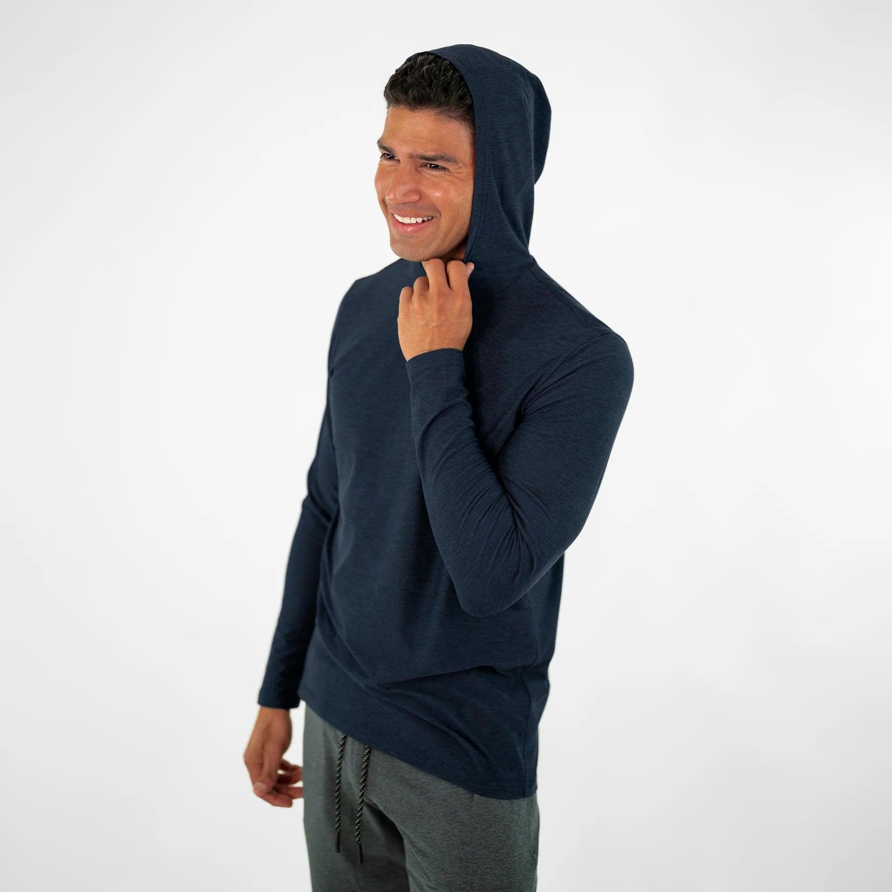 Tech Hoodie - 4-Way Stretch, Antimicrobial, Moisture-Wicking, Tag-less Comfort - Brand Workwear